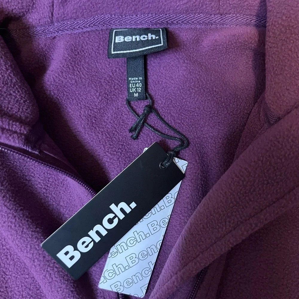 Bench Women’s Vibrant Purple Hooded Jacket Size M
